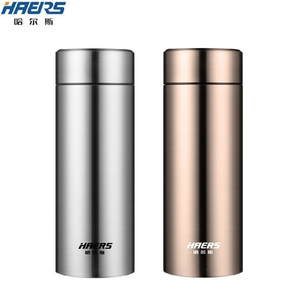 哈尔斯(haers)不锈钢保温杯350ml hw-350-45颜色随机