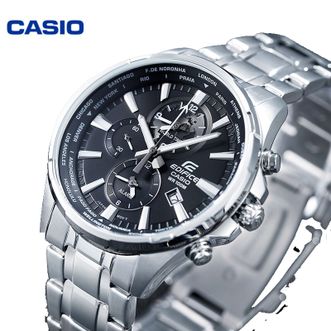 卡西欧（CASIO）手表时间防水商务男表石英表EFR-304D-1A