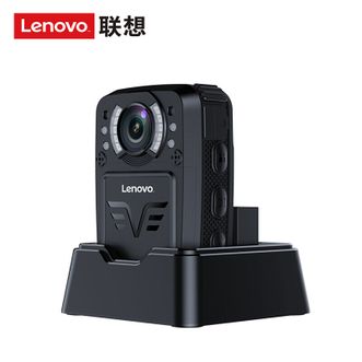联想(Lenovo)DSJ-8H执法记录仪64G触摸屏遥控版现场执法仪黑色