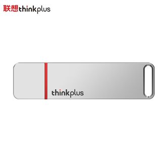 联想/Lenovo  thinkplus  USB3.2固态U盘 TU100Pro 高速版（1000MB/s）银色 读速高达1000MB/S 高速金属优盘
