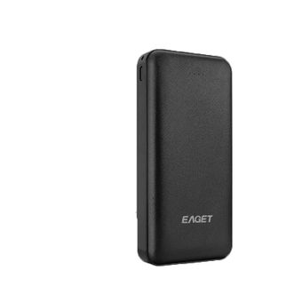 忆捷EAGETEP302移动电源锂电池20000毫安充电宝双接口便携式大容量