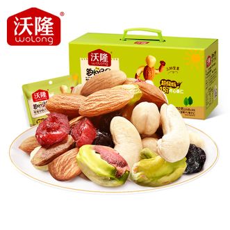 沃隆 每日坚果 礼盒装营养混合坚果果仁送礼营养健康零食休闲 750g/盒每日坚果超级款 沃隆 每日坚果 礼盒装营养混合坚果果仁送礼营养健康零食休闲 750g/盒每日坚果超级款