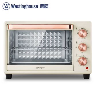 西屋（Westinghouse）多功能电烤箱32L双层多用途烘培面包蛋糕电炸锅WTO-3201J