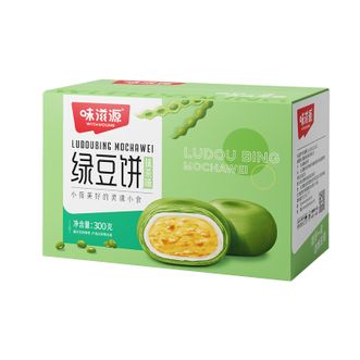 味滋源 抹茶味绿豆饼300g*4盒 老式绿豆糕点面包 早餐小吃休闲零食品 味滋源 抹茶味绿豆饼300g*4盒 老式绿豆糕点面包 早餐小吃休闲零食品
