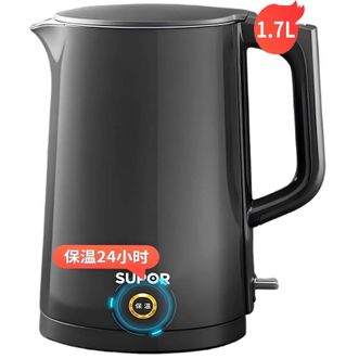 苏泊尔(SUPOR) 全钢无缝双层防烫电热水壶一键保温恒温电热水壶 SW-17S15A 苏泊尔(SUPOR) 全钢无缝双层防烫电热水壶一键保温恒温电热水壶 SW-17S15A