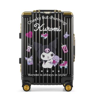 银座  A-9890K-库洛米KR4酷洛米2025新款联名行李箱女Kuromi礼物20寸可爱登机拉杆箱 银座  A-9890K-库洛米KR4酷洛米2025新款联名行李箱女Kuromi礼物20寸可爱登机拉杆箱