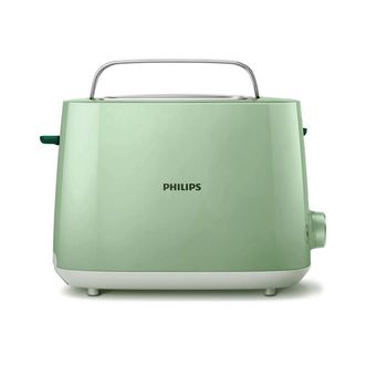 飞利浦(PHILIPS)烤面包机多士炉早餐吐司机内置烘烤架带防尘盖HD2584