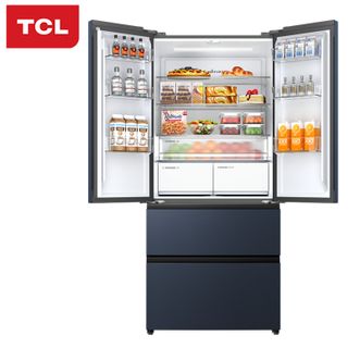 TCL 468升T9法式四门 58cm超薄嵌入式冰箱 多点离子杀菌除味双循环 一级双变频底部散热 法式冰箱 R468T9-DQ TCL 468升T9法式四门 58cm超薄嵌入式冰箱 多点离子杀菌除味双循环 一级双变频底部散热 法式冰箱 R468T9-DQ