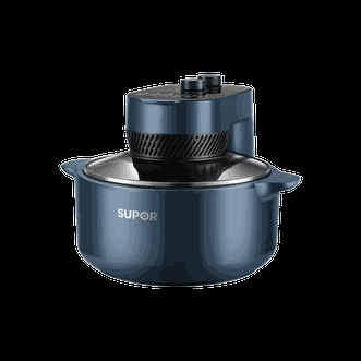 苏泊尔 空气炸锅可视化家用智能新款大容量自动多功能烤箱电炸锅 5L KJ50DQ75