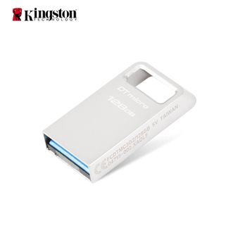 金士顿(Kingston) 128G 高速金属便携U盘USB3.1u盘 DTMC3 优盘闪存盘 高速迷你 便携环扣