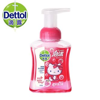 滴露/Dettol  250mL*2瓶 樱桃芬芳泡沫洗手液 HelloKitty版 洗手液 滴露/Dettol  250mL*2瓶 樱桃芬芳泡沫洗手液 HelloKitty版 洗手液