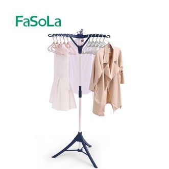 Fasola 晾衣架 落地折叠室内晾衣架 立式伞状伸缩晾衣架 移动阳台晾晒衣架