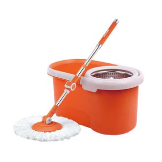 大卫 Q5 旋转拖把一拖净免手洗懒人大拖把拖地神器吸水墩拖布1杆2头 大卫 Q5 旋转拖把一拖净免手洗懒人大拖把拖地神器吸水墩拖布1杆2头