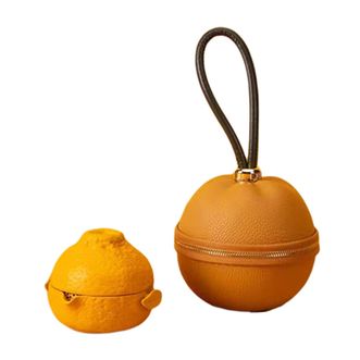 万仟堂（Edenus） 陶瓷一壶一杯  旅行茶具水果 快客杯旅行 家用 大吉大利 丑橘君便携套装