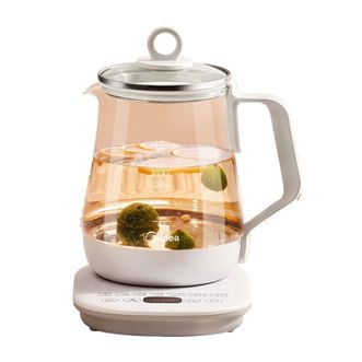 美的（Midea）养生壶  MK-Y12Q 净润1.5L大容量烧水壶 煮茶器智能预约煮茶壶 办公室电水壶 花茶壶