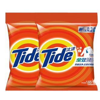 汰渍 洗衣粉 全效炫白双层洁净洗衣粉1.65KG*2(淡雅清香型) 汰渍 洗衣粉 全效炫白双层洁净洗衣粉1.65KG*2(淡雅清香型)