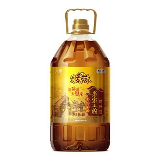 福临门家香味老家土榨菜籽油4L(非转基因)