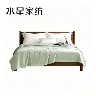 水星家纺 轻奢茶氨酸抗菌夏被甄选100%长绒棉高密软糯亲肤吸湿透气不闷汗整张填充工艺不易移位可水洗【线下专柜同款】 知夏长绒棉茶氨酸抗菌夏被 水星家纺 轻奢茶氨酸抗菌夏被甄选100%长绒棉高密软糯亲肤吸湿透气不闷汗整张填充工艺不易移位可水洗【线下专柜同款】 知夏长绒棉茶氨酸抗菌夏被