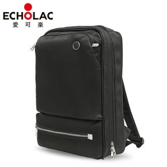 爱可乐（Echolac）手提包时尚休闲通勤运动男双肩背包CKP9006-T