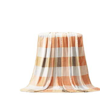 富安娜/Fuanna 家居多功能毛毯舒软亲肤法兰绒毯 甜橙时光 100*140CM 富安娜/Fuanna 家居多功能毛毯舒软亲肤法兰绒毯 甜橙时光 100*140CM