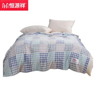 恒源祥 毛毯加厚保暖双拼法莱绒沙发午睡盖毯单人家用毯子简艺生活绒毯 恒源祥 毛毯加厚保暖双拼法莱绒沙发午睡盖毯单人家用毯子简艺生活绒毯