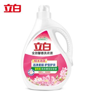 立白(liby) 全效馨香洗衣液3.018kg*1瓶 百花馨香 香气怡人 护型护衣 立白(liby) 全效馨香洗衣液3.018kg*1瓶 百花馨香 香气怡人 护型护衣