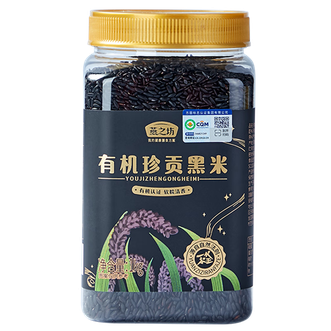 燕之坊  珍贡有机黑米罐装1kg 杂粮粗粮代餐 燕之坊  珍贡有机黑米罐装1kg 杂粮粗粮代餐