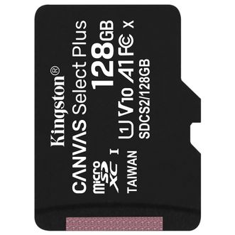 金士顿(Kingston) 128GB TF(MicroSD) U1 A1 V10高速存储卡/switch内存卡 读速100MB/s