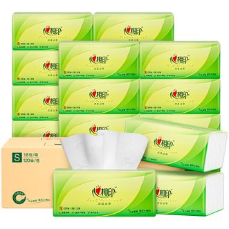 心相印 抽纸 茶语丝享纸面巾3层120抽x18包(132x190mm) 心相印 抽纸 茶语丝享纸面巾3层120抽x18包(132x190mm)