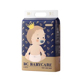 babycare纸尿裤皇室弱酸亲肤宝宝尿裤超薄透气婴儿尿不湿S58片