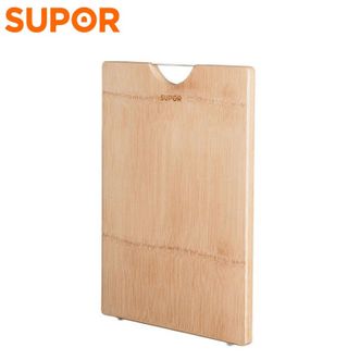 苏泊尔（SUPOR）整竹砧板 家用菜板长方形竹木砧板加厚切菜板擀面案板 Z453222AD1