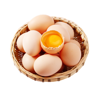 晋龙鲜鸡蛋40枚新鲜鸡蛋早餐营养食材1800g左右