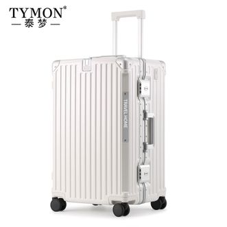 TYMON  逐梦T系列拉杆箱  TM-B003 白色 26英寸  三七开+大容量