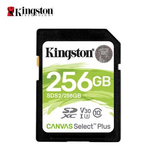 金士顿(Kingston) 256GB SD存储卡 防水抗震高速相机内存卡 支持4K 高速连拍