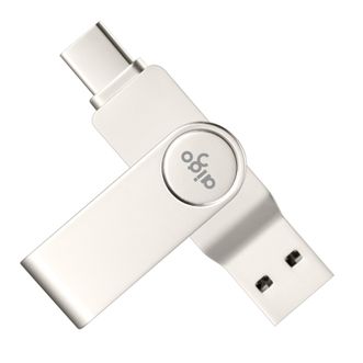 爱国者 aigo Type-C USB3.1 手机U盘 U356 银色 