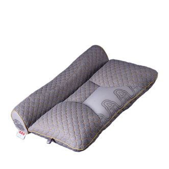 恒源祥  硅胶棉枕可水洗抗菌防螨食品级按摩颈椎枕芯单人枕 龙锦枕