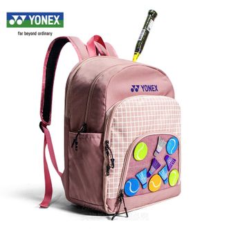 尤尼克斯（YONEX）  羽毛球包 BA299CR  青少年运动魔术贴双肩背包yy 420x310x190mm