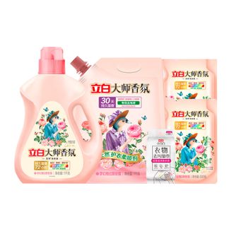 立白 衣液大师香氛持久留香深层去渍洁净护衣柔顺护色低泡易漂db 大师香氛洗衣液+柔顺剂组合 立白 衣液大师香氛持久留香深层去渍洁净护衣柔顺护色低泡易漂db 大师香氛洗衣液+柔顺剂组合