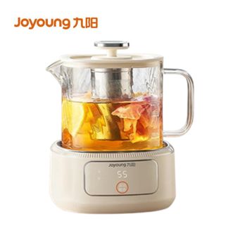 九阳/Joyoung 净萃养生壶迷你家用全玻璃煮茶器 316L茶篮 1L办公室0金属0胶水恒温烧水壶 K10D-WY103 九阳/Joyoung 净萃养生壶迷你家用全玻璃煮茶器 316L茶篮 1L办公室0金属0胶水恒温烧水壶 K10D-WY103