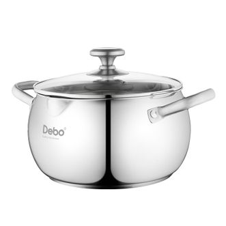 德铂Debo 加百利汤锅304不锈钢煲汤锅22cm DEP-753 德铂Debo 加百利汤锅304不锈钢煲汤锅22cm DEP-753