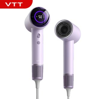 VTT 高速吹风机家用负离子大功率不伤发电吹风宿舍便携速干静音降噪风筒紫色 VTT 高速吹风机家用负离子大功率不伤发电吹风宿舍便携速干静音降噪风筒紫色