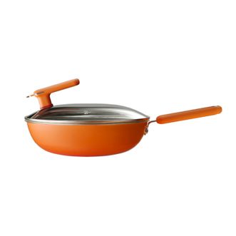 康巴赫  大桔蜂窝炒锅32cm 不挑灶具 316不锈钢炒菜锅 KGJ-C32X 康巴赫  大桔蜂窝炒锅32cm 不挑灶具 316不锈钢炒菜锅 KGJ-C32X