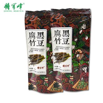 将军峰江口农家土特产黑豆腐竹450克（150克*3袋）袋装豆皮