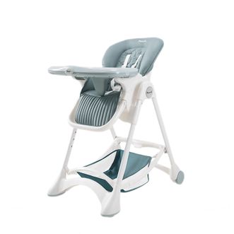 Pouch宝宝餐椅多功能婴儿可折叠便携式坐椅K05PLUSTiffany蓝