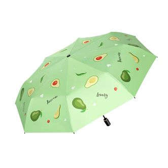 美度 MAYDU 水果系列UPF50+防紫外线五折晴雨伞 全遮光防晒三折学生伞