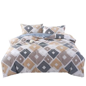 悠梦嘉居韵味江南四件套床上用品印花套件双人四件套200*230cm思维空间YJ8-012礼盒装 悠梦嘉居韵味江南四件套床上用品印花套件双人四件套200*230cm思维空间YJ8-012礼盒装