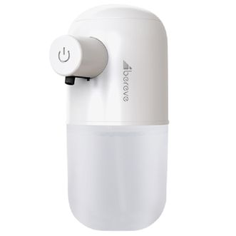 艾贝丽Abereve 自动感应皂液器洗手液机 家用清洁感应出泡ABL-XS01白色