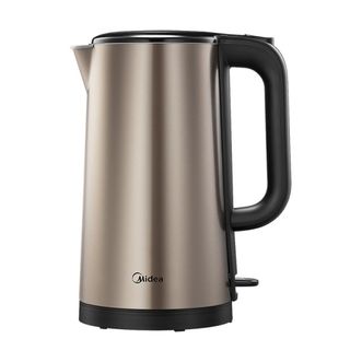 美的/Midea 电水壶热水壶 2L SH20M121 全钢无缝双层防烫烧水壶大容量电热水壶316L不锈钢1800W大功率 美的/Midea 电水壶热水壶 2L SH20M121 全钢无缝双层防烫烧水壶大容量电热水壶316L不锈钢1800W大功率