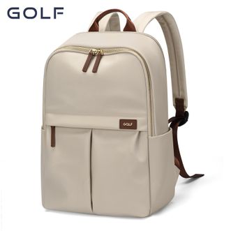 高尔夫GOLF 大容量简约书包休闲通勤女士背包电脑包可插拉杆箱商务双肩包B233860