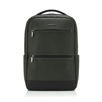 新秀丽/Samsonite 14英寸电脑包简约格调双肩包NU4*14024 墨绿色 新秀丽/Samsonite 14英寸电脑包简约格调双肩包NU4*14024 墨绿色